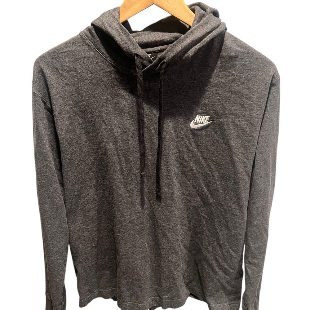 Nike Gray Men’s Hoodie Sweatshirt Size‎ Medium